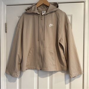 Nike Lightweight Relaxed Sleeves Full Zip  Hoodie L